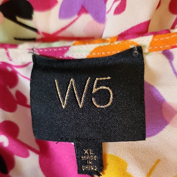 W5 Multicolor Floral Blouse - Picture 8 of 10